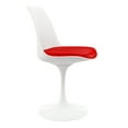 thumbnail image 4 of Modholic Tulip Swivel Side Chair, Red (Set Of 4), 4 of 9