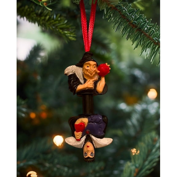 Ornament Evil Queen Witch Poison Apple Double 3” Figure Figurine Charm