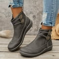 thumbnail image 2 of Oyedens Womens Combat Boots Fashion Sneakers Comfortable Short Work Boots Ankle Booties for Women, 2 of 8