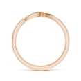 thumbnail image 2 of ANGARA Natural 0.19 Ct. Diamond Fashion Ring in 14K Rose Gold for Women (Ring Size: 3), 2 of 11