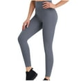 thumbnail image 6 of UAMVSH Yoga Leggings for Women High Waist Skinny Gym Athletic Pants Soft Breathable Stretchy Slimming Running Workout Pants, 6 of 7