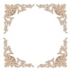 thumbnail image 1 of GARNECK 4pcs Wood Applique Solid Wood Carved Corner Onlay Unpainted Exquisite Applique Wall Decal, 1 of 3