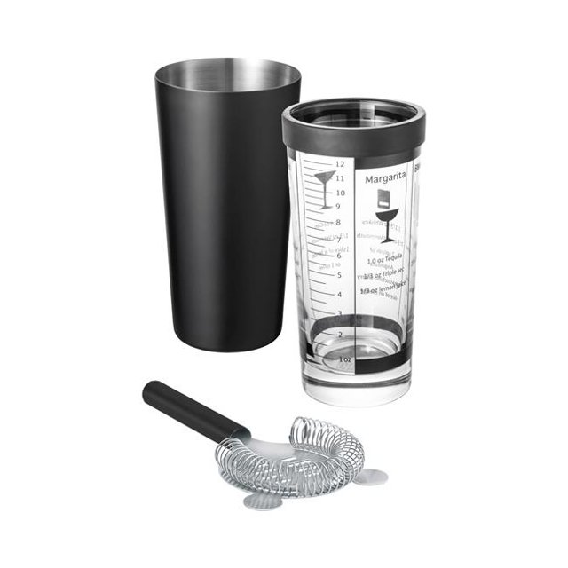 Blomus 64291 Ensemble Lounge Boston Shaker, Noir