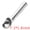 Silver 1.8in, variant on Unique Bargains Stainless Steel Ice Cream Scoop with Easy Release Silver 1.4in