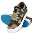 thumbnail image 3 of JENN ARDOR Women Platform Sneakers Hidden Wedge Canvas Shoes with Zipper, 3 of 6