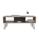 thumbnail image 4 of Mesa Centro Madera Aglomerada Excelsior con Patas de Acero Color Miel y Plata Oscuro, 4 of 5