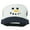 Navy White, variant on Snowman Face Embroidered Foam Mesh Cap - Maroon White OSFM