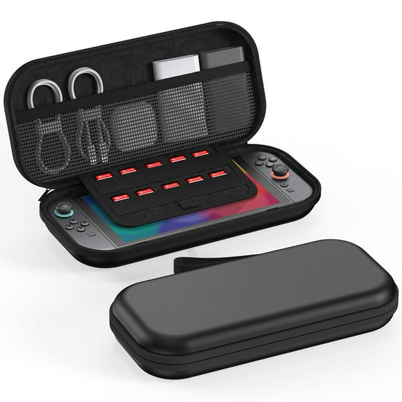 GAEKOL Carrying Case for Nintendo Switch 2 2025 - Protective Hard Shell Portable Travel Carrying Case Pouch for Switch Console and Accessories