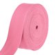 thumbnail image 1 of Cinta de tejido de algodón Uxcell de 2 pulgadas y 11 yardas, cinta de tejido de poliéster para manualidades, asas de bolsa de tela, fabricación de cinturones de tela, suministros para exteriores, rosa, 1 of 6