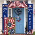 thumbnail image 2 of Welcome Spring Summer Hydrangea Garden Flag 12 x 18 Inch Double Sided, Burlap Floral Flower Welcome Yard Outdoor Flag, 2 of 6