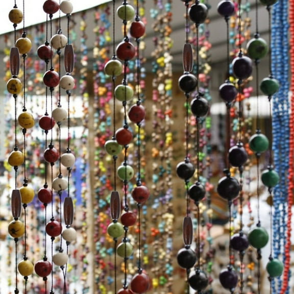 GARVALON 50Pcs Oval Wooden Beads Natural Wood Craft Beads With Holes For Diy Projects Handcraft Enthusiasts