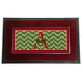 thumbnail image 2 of Evergreen Flag & Garden Sassafras Holly Monogram Switch Doormat, 2 of 7