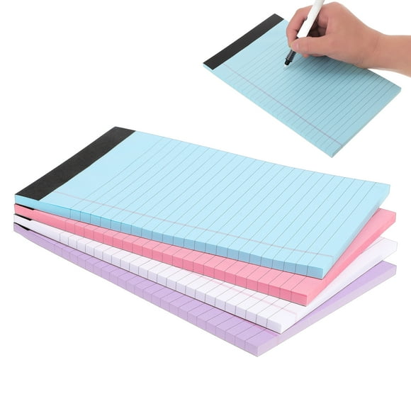 CHICHUMID 4Ud Cuaderno De Notas Multicolor Con Papel College Ruled Para Uso En Oficina