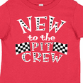 thumbnail image 4 of Inktastic New to the Pit Crew Racing Flags Boys or Girls Toddler T-Shirt, 4 of 5