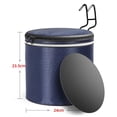 thumbnail image 2 of Splihome Electric Bike Basket Waterproof and Foldable Suitable For Mountain Bikes Ebikes blue M, 2 of 9