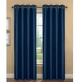 thumbnail image 6 of Kim Faux Silk Extra Wide Grommet Curtain Panel Pairs, 6 of 7