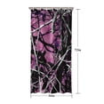 thumbnail image 5 of Purple Camo Tree Branch Pattern Shower Curtain 36"x72" ,Bathroom Decorative Shower Curtains Set with 12 Hooks,Modern Waterproof Washable Shower Curtain, 5 of 6