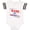 Football White and Black, variant on Inktastic Made in America Boys or Girls Baby Bodysuit