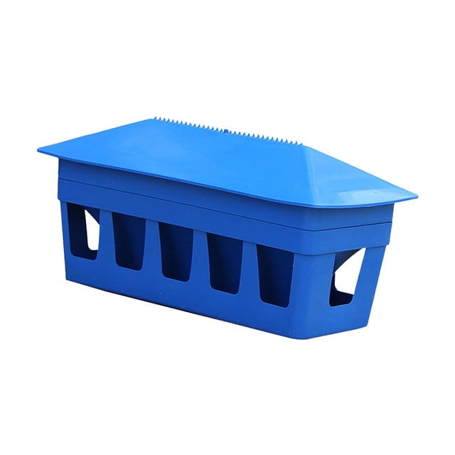 Contenedores comederos para palomas, dispensador de bebidas, Cubo de alimentación automático para pájaros, alimentación de pollos para patio trasero,