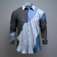 thumbnail image 3 of Camisa para hombre nueva personalidad de otoño estampada camisas de manga larga para hombre casual de talla grande ropa gótica camisa hawaiana de playa fiesta superior, 3 of 5