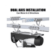 thumbnail image 4 of 2Pcs Hoist Trolley for PA200-1000 Electric Hoist, 8 Wheels Trolley Assembly for 1-5/8Inch Strut Channels, 4 of 8