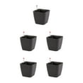 thumbnail image 2 of Macetas duraderas Toystoory para plantas autorriego elegante negra 14*13*10.5, 2 of 6
