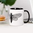 thumbnail image 4 of CafePress - Cicada Mug - 11 oz Ceramic Mug - Novelty Coffee Tea Cup, 4 of 6