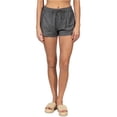 thumbnail image 1 of Shorts casuales para caminar Hurley Cindy Chambray para mujer, pizarra XS, 1 of 1