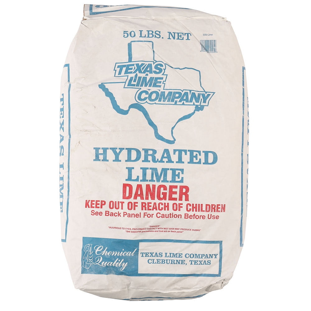 50 lb., Hydrated Lime