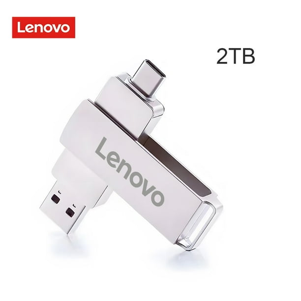 Lenovo-unidad Flash USB 3,0 OTG, Pendrive de 2TB, 1TB, 512GB, 256GB, 128GB, tipo c, envío gratis