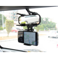 thumbnail image 2 of WANNGWE Vehicle Rear View Mirror Phone Holder Mount Universal Smartphone Cradle Compatible to iPhone Galaxy S22 S21 S20 S10 Google Map GPS Navigation DZ93-14125, 2 of 6