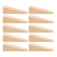 thumbnail image 4 of 10 topes de puerta de madera antideslizantes, cuñas de madera para la parte inferior de la puerta (10 x 3 x 3 cm)., 4 of 8
