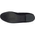 thumbnail image 6 of Women's David Tate Nicole Cap Toe Flat Black Suede/Patent/Synthetic 7 WW, 6 of 6