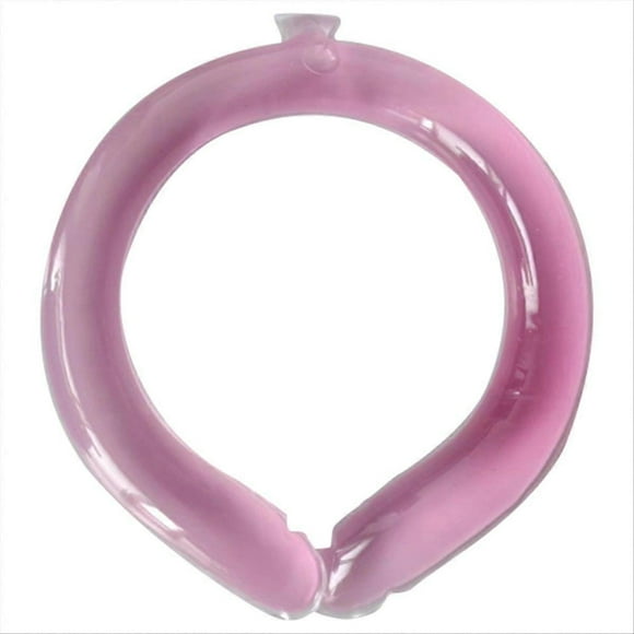 Neck Cooling Tube, Wearable Cooling Neck Wrap for Summer Heat,Pink