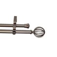 thumbnail image 1 of Central Design 4762-995 Tringle à Rideaux Double pour Cage 0,81 Po, 120-170 Po - Nickel Satiné, 1 of 1
