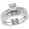 Everly Women's Cubic Zirconia Sterling Silver Bridal Set
