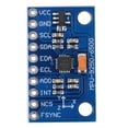 thumbnail image 3 of Sensor magnético de aceleración del giroscopio, MPU-9250 Módulo de giroscopio G de 9 ejes y 16 bits Diseño exquisito, 3 of 8