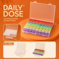 thumbnail image 2 of Storage Organizer Box 56 Compartment Clear Plastic for Small Parts, 2 of 6