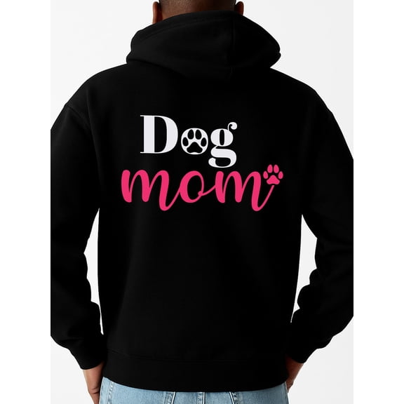 Dog Mom Hoodie hoodies mens long sleeve black Hip-Hop Streetwear pullovers dames Vintage Unisex Shirt Graphic tshirts