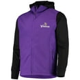 thumbnail image 2 of Men's Dunbrooke Purple/Black Minnesota Vikings Alpha Full-Zip Jacket, 2 of 4