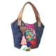 thumbnail image 5 of Bolso de dama AngeLozano Diana tipo Tote de Mezclilla con Telar Flores, 5 of 5