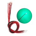 thumbnail image 2 of fastboy 30x Miniature Lawn Lamp for Micro Model Scenery Layout Decor Green Light, 2 of 9
