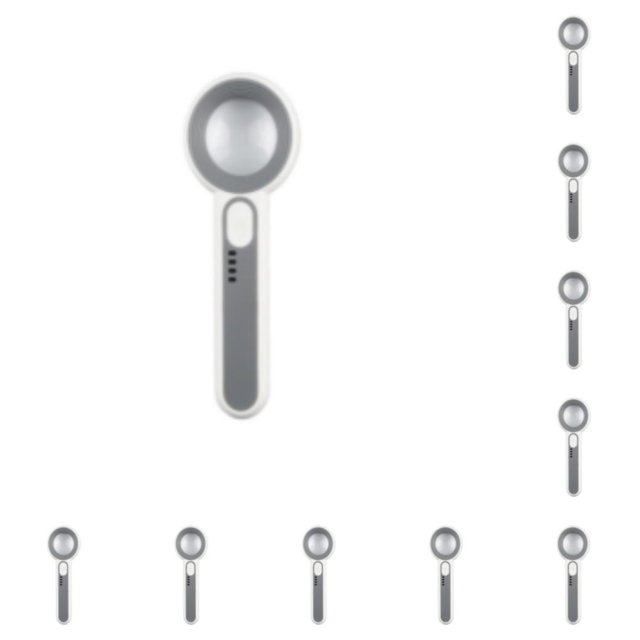 Lupa profesional Vogacara 3710C 37 mm 10Conjunto