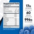 thumbnail image 5 of Nutricost Pre-X Xtreme Pre-Workout Complex Powder, Blue Raspberry, 60 Servings, Vegetarian, Non-GMO and Gluten Free, 5 of 5