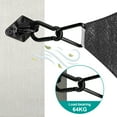 thumbnail image 4 of Sun Shade Sail Hardware Kit 6 Inch for Rectangle & Triangle Shade Sail Install, Stainless Steel Shade Sail Fixing Accessories for Outdoor Patio Canopy Garden, HeavyDuty Awning Attachment Set (40 Pcs), 4 of 6