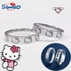 thumbnail image 2 of Sanrio-Conjunto de anillos abiertos de Hello Kitty para pareja y niña, anillo ajustable a la moda, accesorios de joyería, regalo, 2 of 4