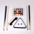 thumbnail image 6 of Aukfa 70" Folding Pool Table Portable Billiards Table, No Assembly, Includes Full Set of Balls, 2 Cue Sticks, Chalk and Felt Brush, 6 of 9