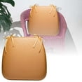 thumbnail image 2 of D-Shaped Dining Chair Cushions with Ties Thick Comfortable Seat Pads for Kitchen Chairs Removable Washable Cover Non- Backing Textured Foam Indoor Use Home Decor, 2 of 6