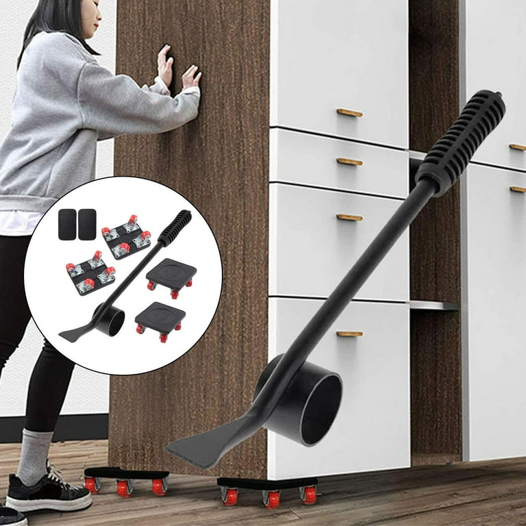 Universal Heavy Furniture Lifter Lifting Adjustable Heavy Duty Heavy  Furniture Mover with Crowbar Mover Sliders for 