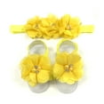 thumbnail image 3 of Wrapables® Shabby Chic Flower Headband + Barefoot Sandals (Set of 4), Spring, 3 of 5